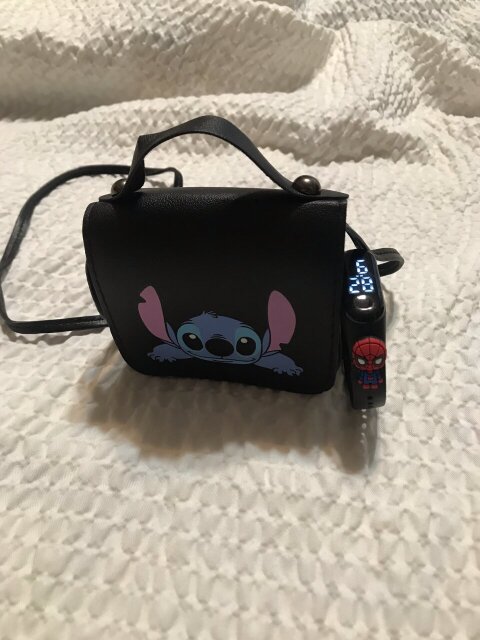 Stitch Cartoon Girl Bag And Watch Any Age Baby Other Kingston 11
