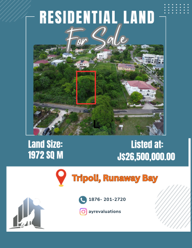 1,972 SQM Land Tripoli, Runaway Bay