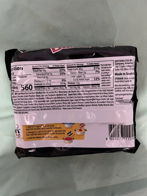 Buldak Spicy Ramen