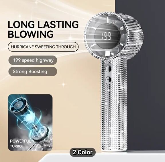 Diamond Luxury Portable Turbo Fan