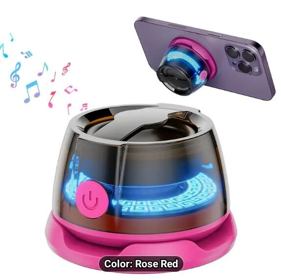 Magnetic Bluetooth Speaker & Phone Holder