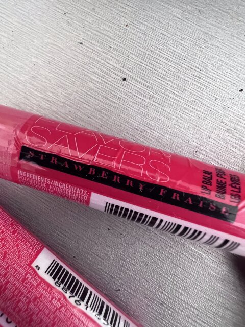 Strawberry Flavored Lip Balm