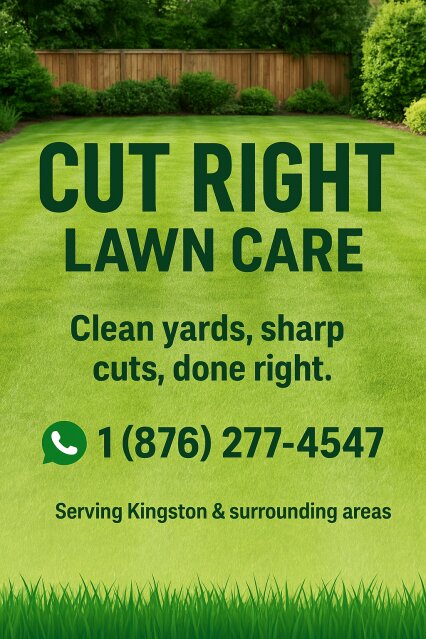 Lawn Trimming Services House Keeping Services Kingston