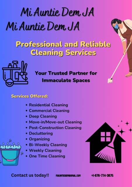 Mi Auntie Dem Inc Cleaning Services