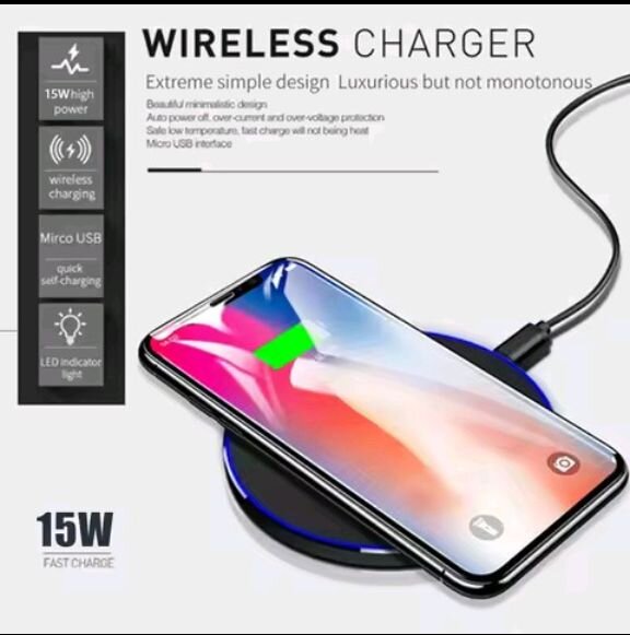100W Wireless Charger Pad For IPhones & Samsungs