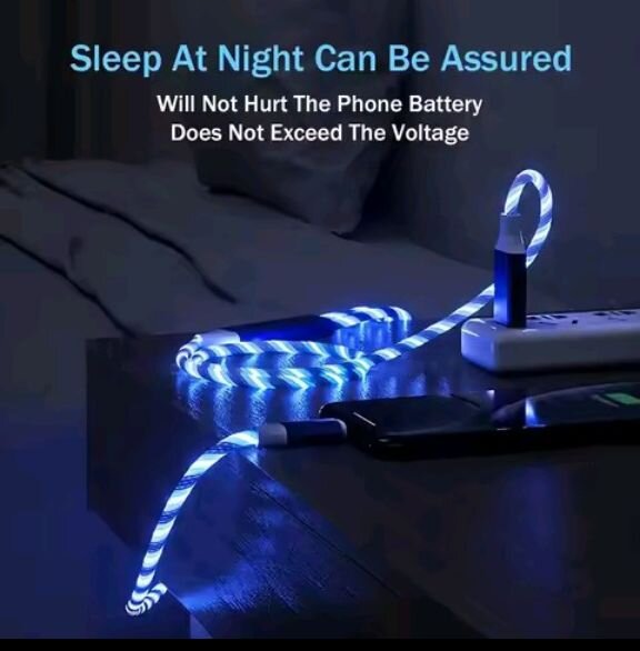 3-in-1 LED Glow Fast Charging Cable
