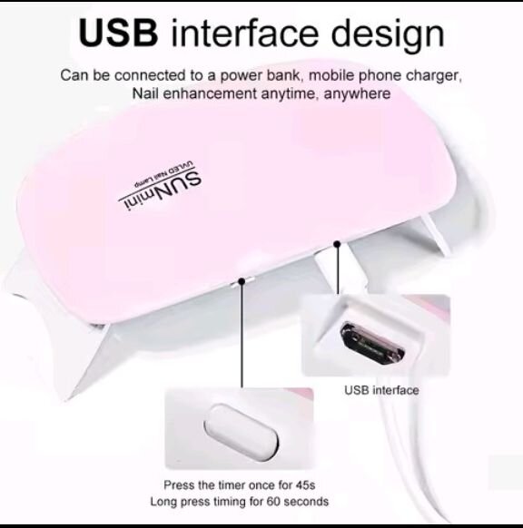6W Mini UV LED Lamp Nail Machine