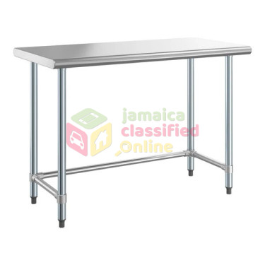 24 X 48  Stainless Steel Work Table Tables & Desks HALF WAY TREE