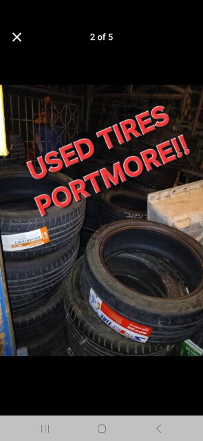 USED TIRES PORTMORE!! 876-784-7885 Rims and Tyres Portmore