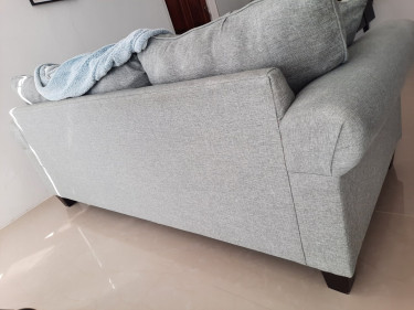 (5year Old) Grey 3 Seater Sofa Rarely Used. Sofas Hellshire