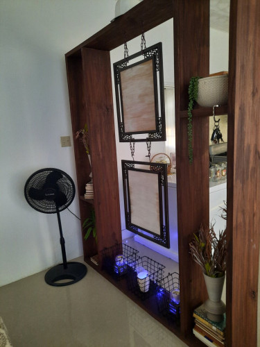 Solid Wood Room Vertical And Horizontal Divider Entertainment Centers Hellshire