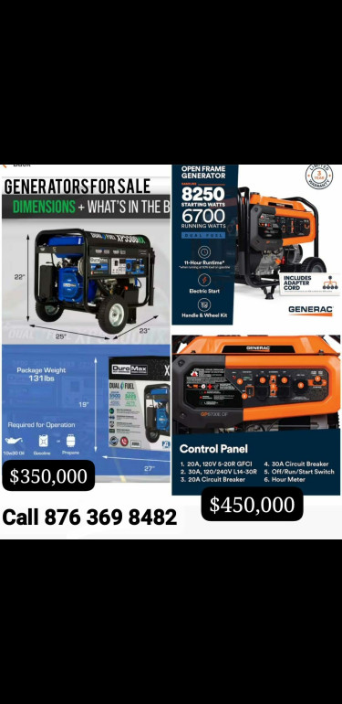 Generators (electric Start) Tools Runaway Bay 