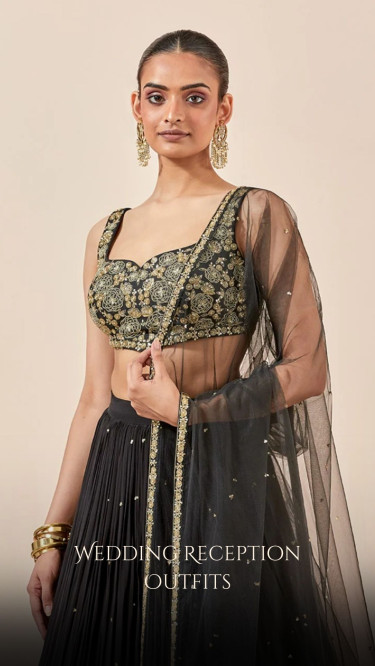 Indian Wedding Reception Outfits: What’s The Best  Women's Clothes India