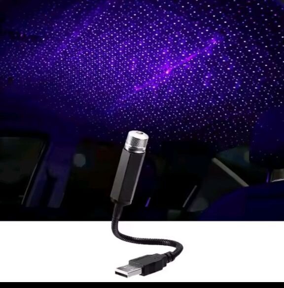 House/Car Starry Sky Night Light