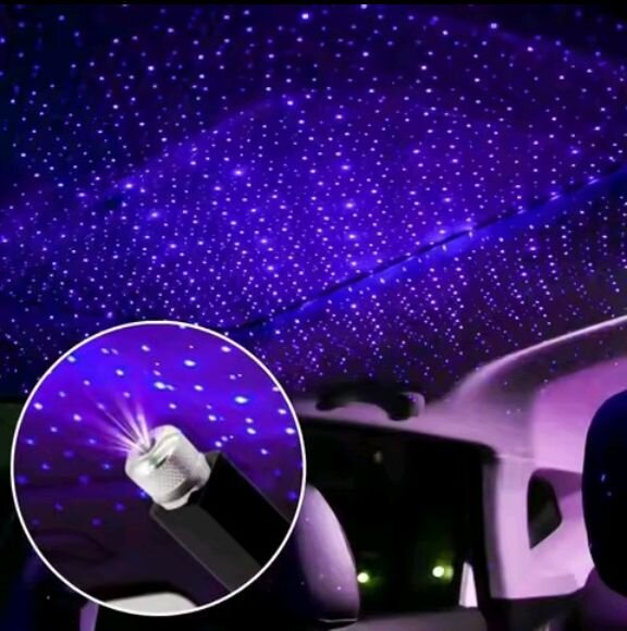 House/Car Starry Sky Night Light