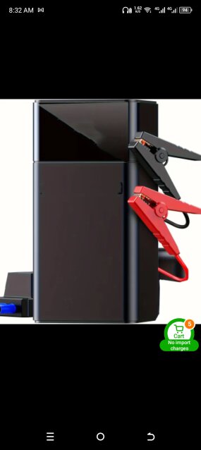 Battery Jump Starter Auto Accessories Liguanea