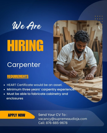 Carpenter Full Time Jobs Dunrobin Avenue