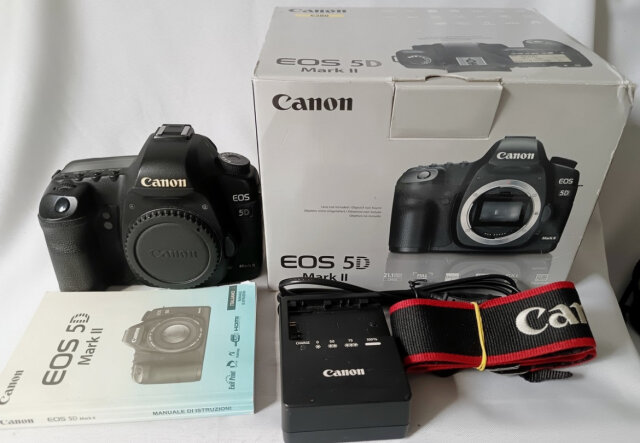 Canon Eos 5D Mark II With Zoom Lens 24 105mm