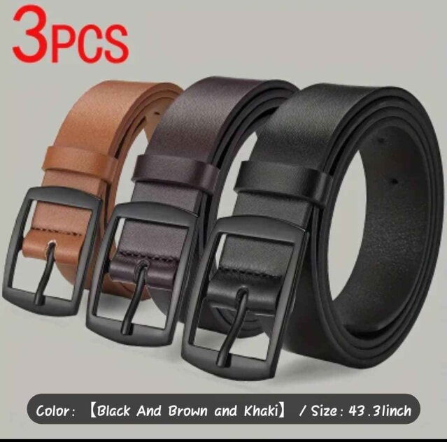 High Quality Synthetic Leather Belt. Men's Clothes Kingston