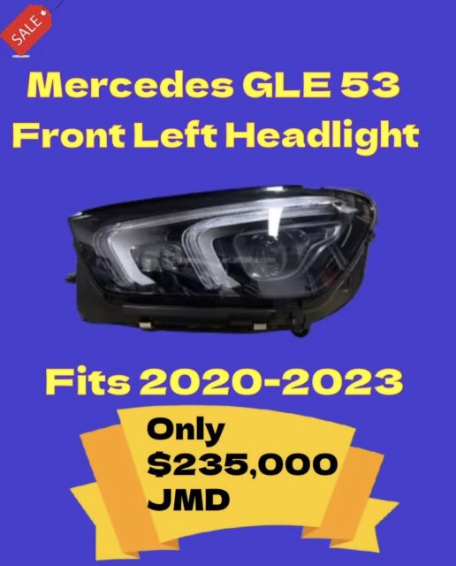 Mercedes Headlight Auto Accessories Papine