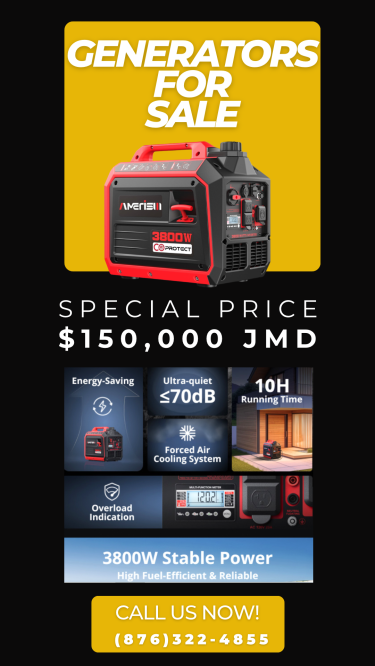 Portable 3800W Generators Tools Kingston