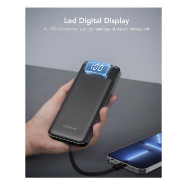 Portable Battery Packs With Built In Cables