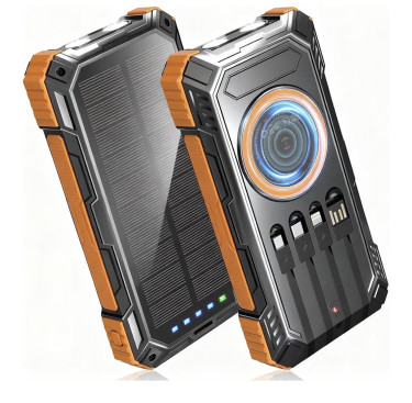 Portable Solar Power Battery Pack With Flashlight  Phone Accessories Kingston 