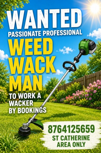Experience Weed Wacker Need Part Time Jobs Spanish Town