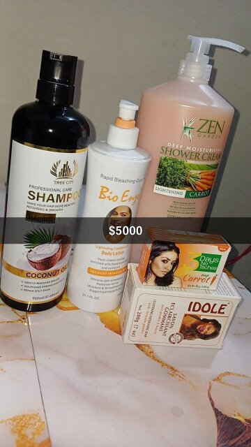Hair Growth And Body Whitening Kits