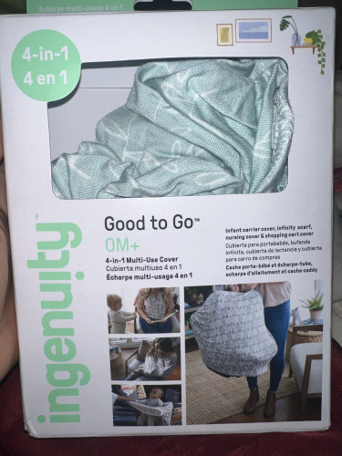 Infant Carrier Cover, Infinity Scarf, Nursing Cove Cribs & Nursery Kingston 