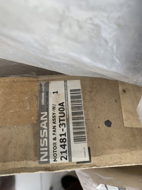 Fan Motor Assembly NEW Negotiable