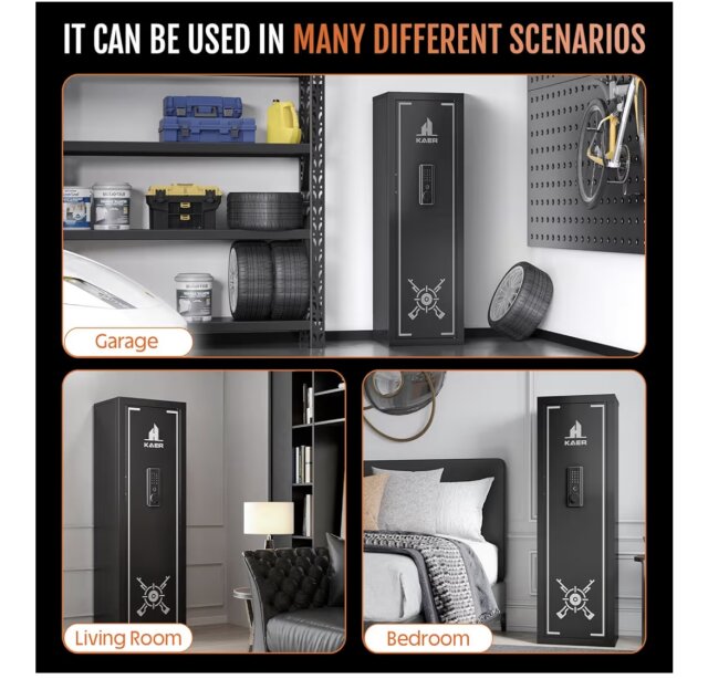 Biometric Gun Safe Fingerprint