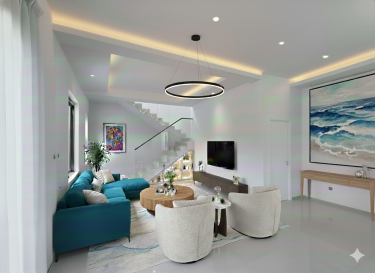 3 Bedrooms Multi-level Apartment With 3.5 Baths