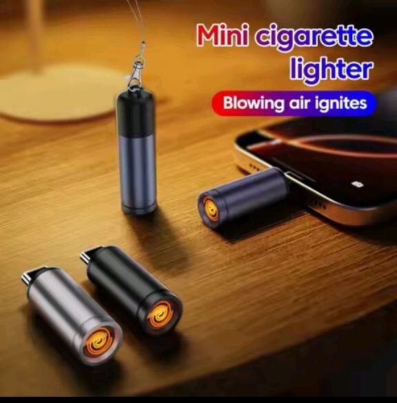 Type-C Mobile Air Blowing Cigarette Lighter Phone Accessories Portmore