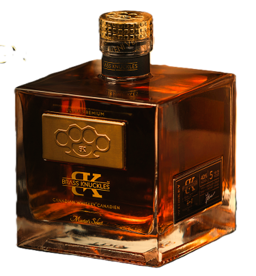  Brass Knuckles 750 Ml Canadian Premium Whisky,