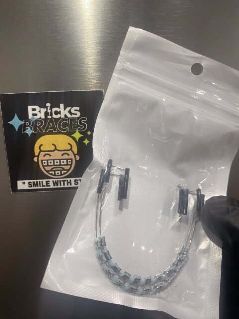 Fake Temporary Clip On Braces