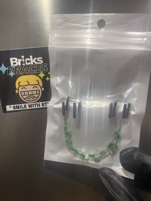 Fake Temporary Clip On Braces