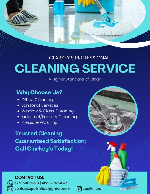 CLARKEY'S PROFESSIONAL CLEANING SERVICE Cleaning Services Shortwood Road