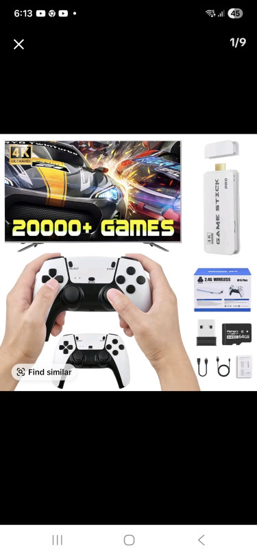 4k Retro Gaming Console With 20000+ Games