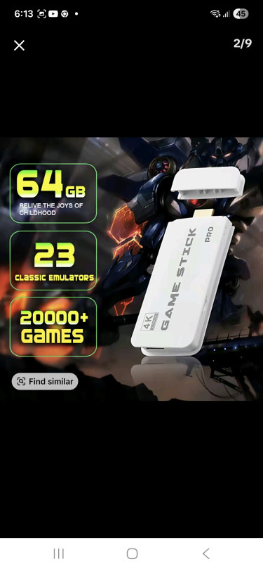 4k Retro Gaming Console With 20000+ Games