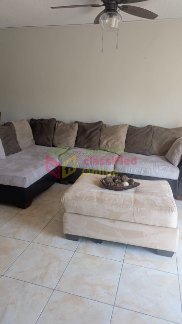 Sectional With Ottoman  Sofas Portmore