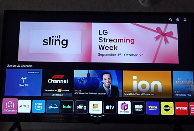 LG Tv 43