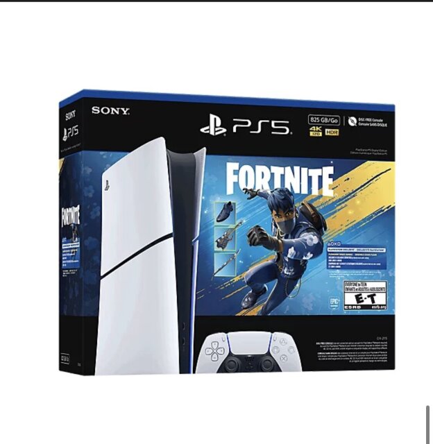 PlayStation 5 1T Fortnite Bundle Consoles Half Way Tree