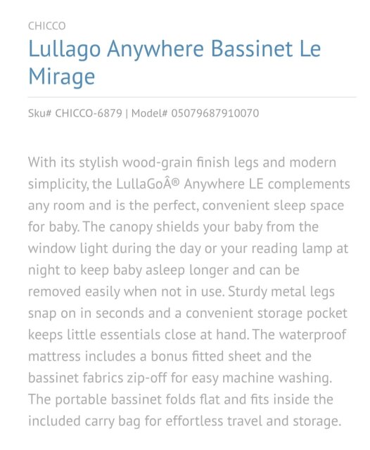 Bassinet Cribs & Nursery Manor Park