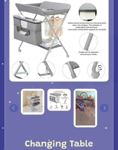 Baby Changing Station Cribs & Nursery Manor Park