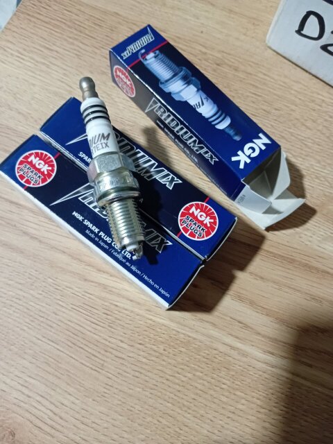 3 Iridium IX Spark Plugs DCPR7EIX