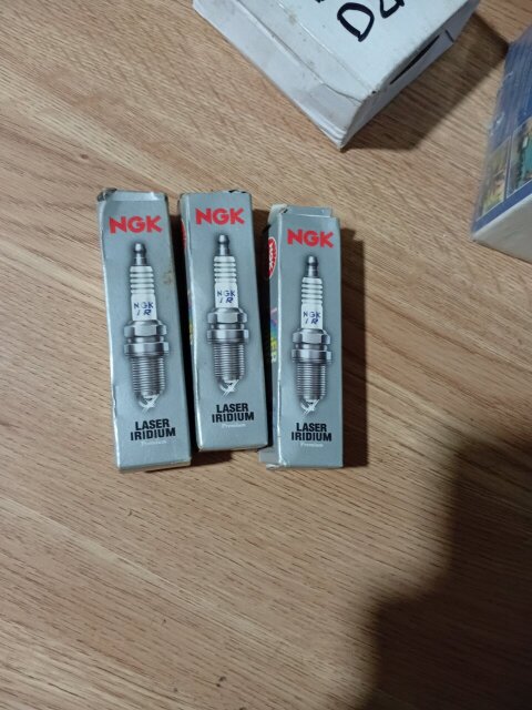3 Laser Iridium Spark Plugs ILFR6T11 4904 Auto Parts Kingston