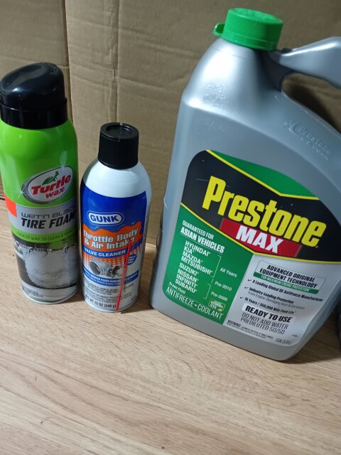 Maintenance Kit Coolant,Throttle Body Tyre Cleaner Auto Accessories Kingston