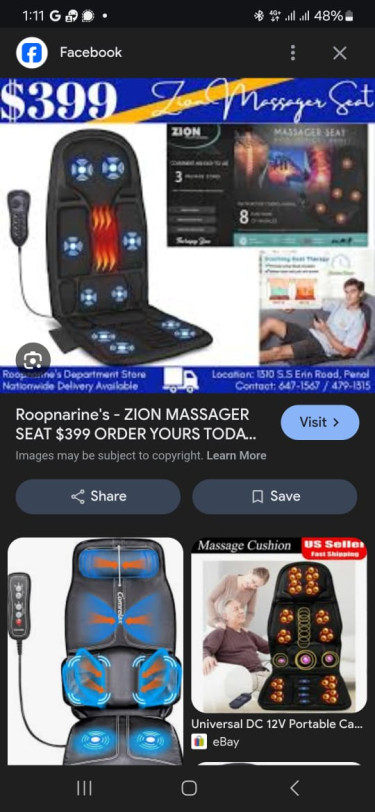 Zion Massage Seat