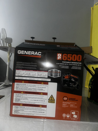 GENERAC GP6500 Portable Generator 